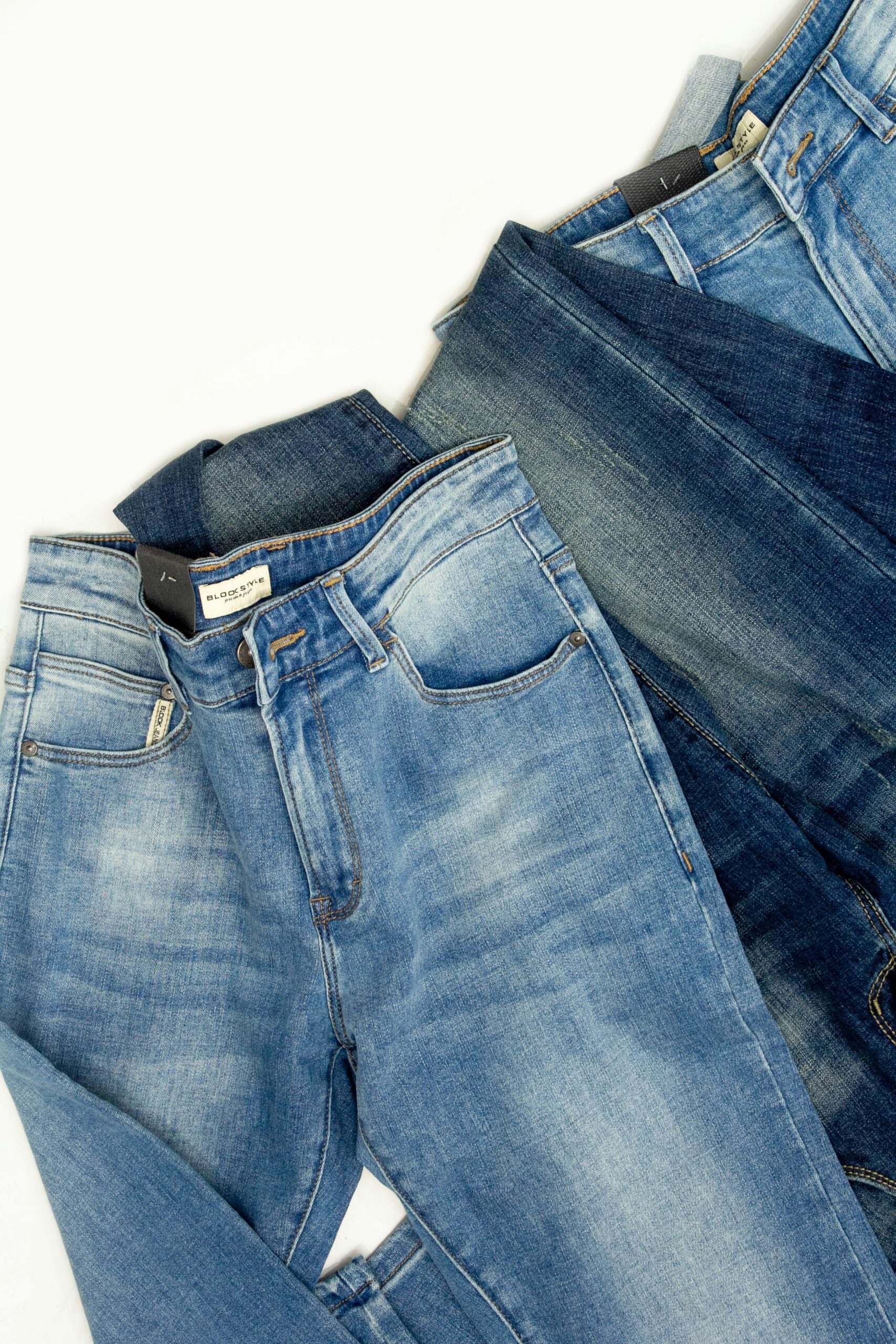 Blue & White Denim Look 3
